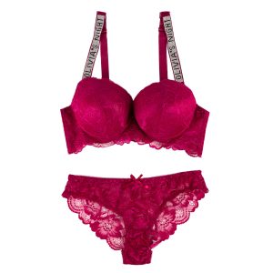 Lace Push-Up Bra & Panty Set