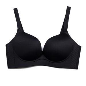 Wireless Push-Up Bra Black