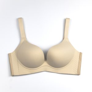 Wireless Push-Up Bra-Cream Beige
