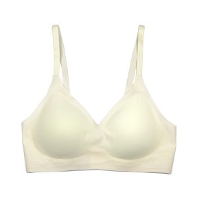 Silk Shape Seamless Bra-With Soft Molded Padding Milky Beige