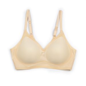 Silk Shape Seamless Bra-With Soft Molded Padding Peach Nude